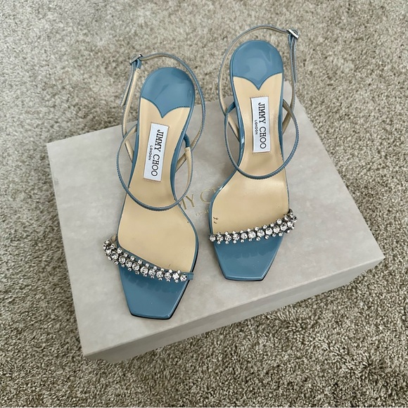 Jimmy Choo Shoes - Jimmy Choo Meira 85 in Blue